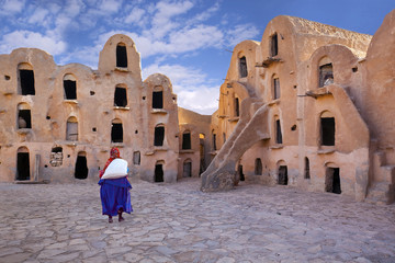 Ksar Ouled Soltane in Tataouine, Tunisia