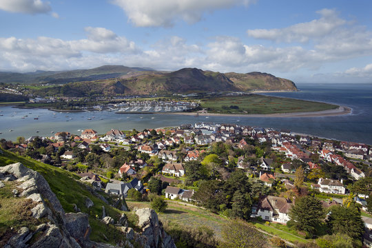 Deganwy in Wales, UK