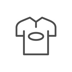 T-shirt line icon