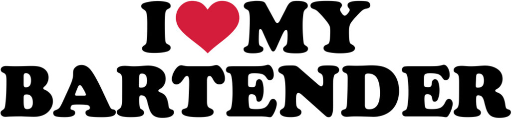 I love my bartender
