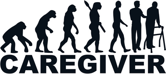 Caregiver evolution job title male