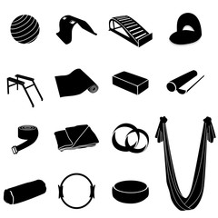 Yoga equipment set