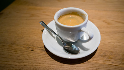 espresso in cup