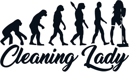 Cleaning lady evolution hot job title