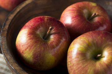 Raw Red Organic Kiku Apples