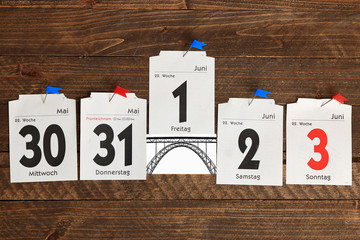 Brückentag 2018 nach Fronleichnam 31 Mai