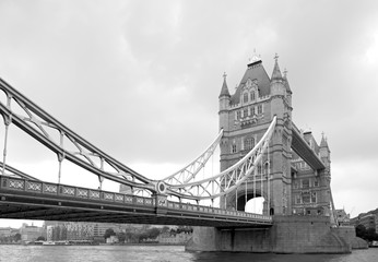 Fototapeta na wymiar Tower Bridge is a London bridge, located on the River Thames.