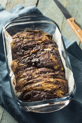 Sweet Homemade Chocolate Babka Bread