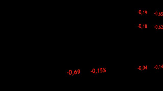Change of cost cryptocurrency. Alpha channel included.