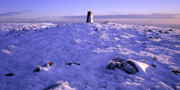 Trig Point, Clee Hill, Shropshire