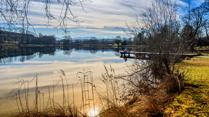 Dietlhofer See,Sonnenaufgang