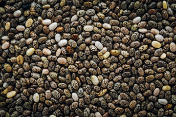 Chia seeds macro Background