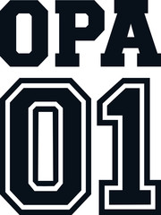 Grandpa number one german