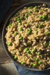 Homemade Savory Mushroom Risotto
