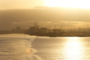 Obraz premium Belfast Harbour area 