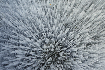 Texture of ice surface.