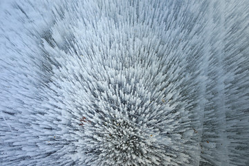 Texture of ice surface.