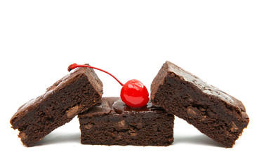 American Pie Brownies isolated