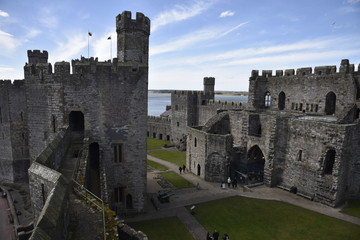 Fototapeta na wymiar A Castle in Wales
