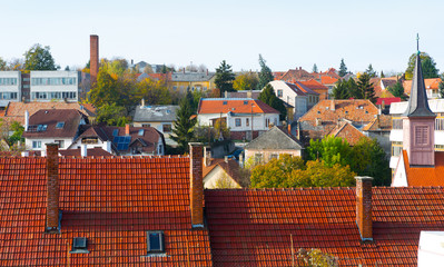 Obraz premium Panoramic view of Veszprem