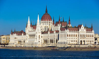 Obraz premium Hungarian Parliament, Budapest
