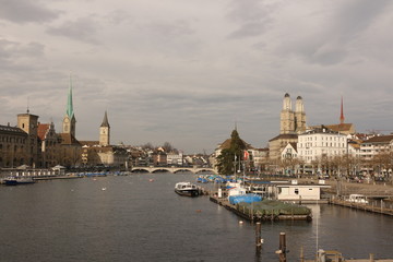 Blick auf Zürich