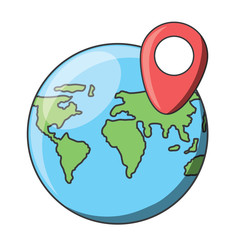 world map sphere icon