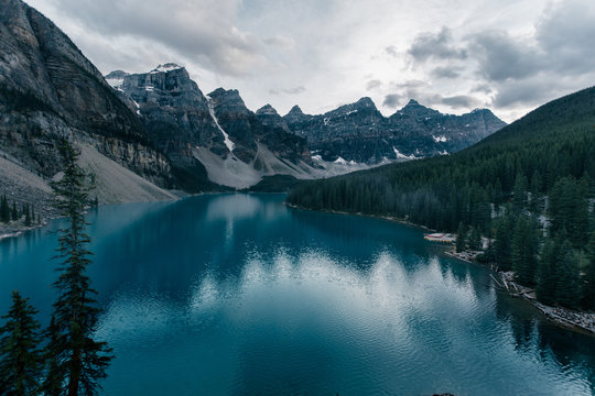 Lake Morraine, Alberta Alaska in the Summer
