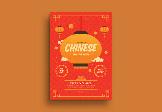 Chinese New Year Event Flyer