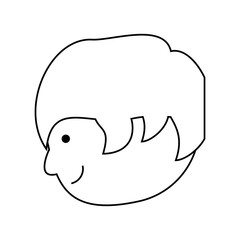 Obraz premium cartoon man icon image