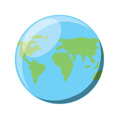 world map sphere icon