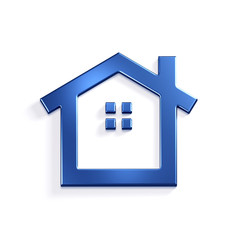 House Icon. 3D Render Illustration
