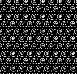 Black and white geometric pattern