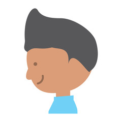 cartoon man icon