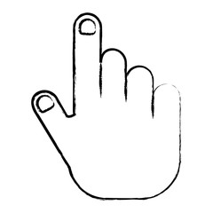 hand pointing icon image