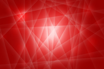 abstract white line on red background