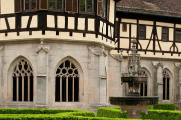 Obraz premium Kreuzgang im Kloster Bebenhausen