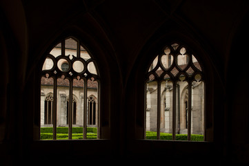 Fototapeta premium Kreuzgang im Kloster Bebenhausen