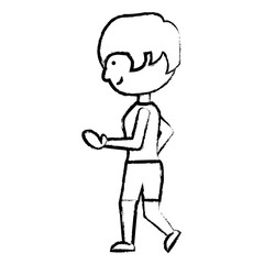cartoon man icon