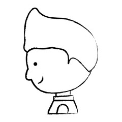 cartoon man icon image