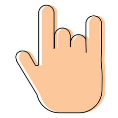 Rock Hand Symbol