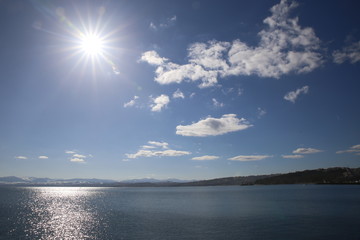 blacksea sunny cloud