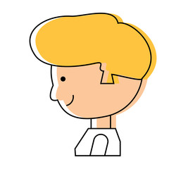 cartoon man icon