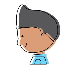 cartoon man icon