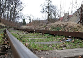 tory linii kolejowej © Henryk Niestrój