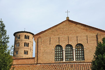 Fototapeta na wymiar Ravenna, la Basilica di Sant'Apollinare in Classe