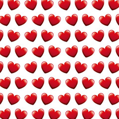 hearts love decorative pattern background