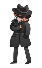 Suspicious Spy Guy