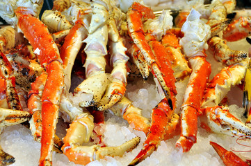fish market of Bergen Norway