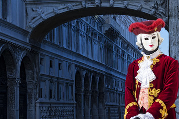 Fototapeta na wymiar Carnevale di Venezia